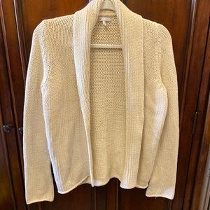 Gap heavy knit cream cardigan size medium